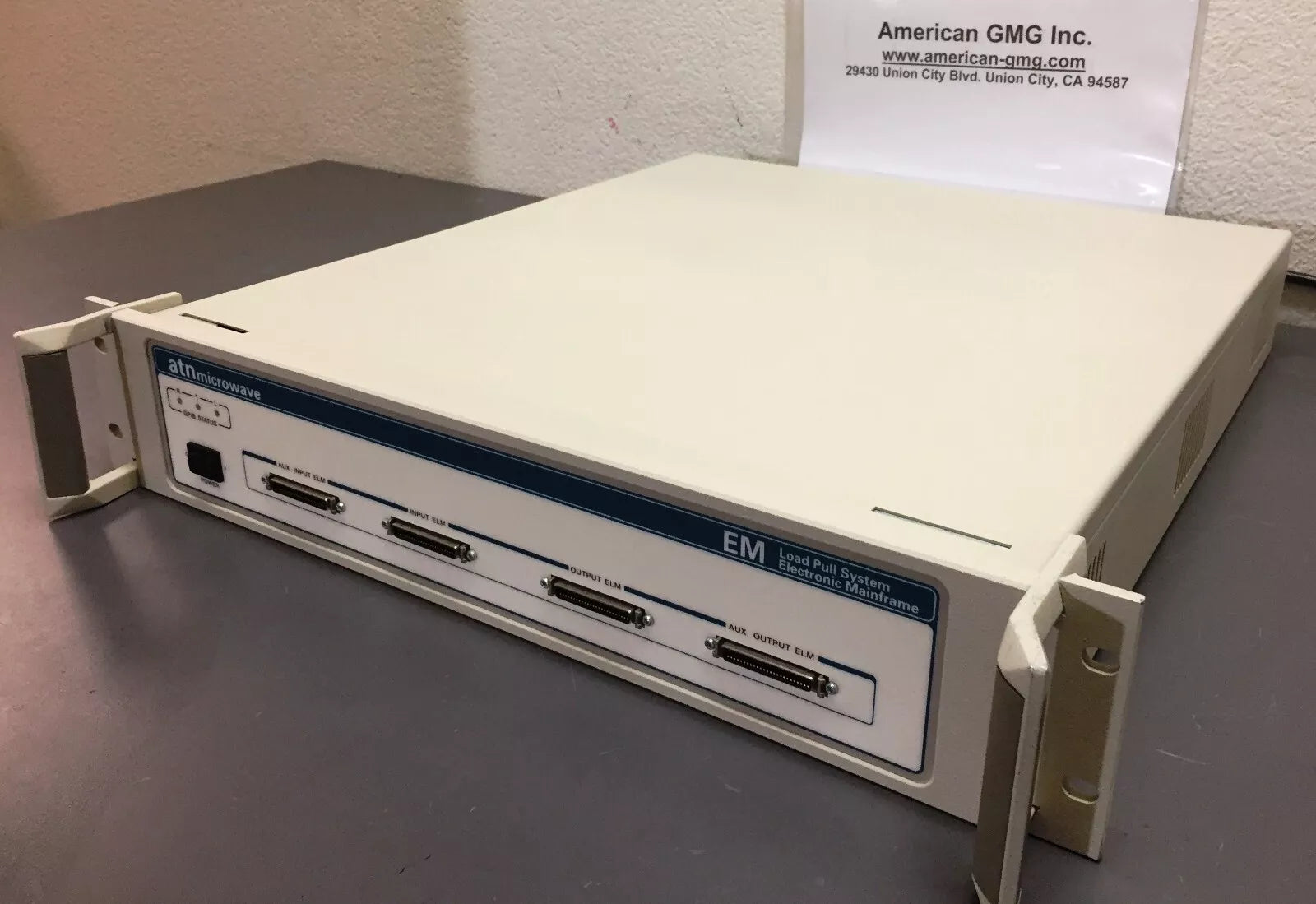 ATN Microwave EM, Load Pull System Electronic Mainframe