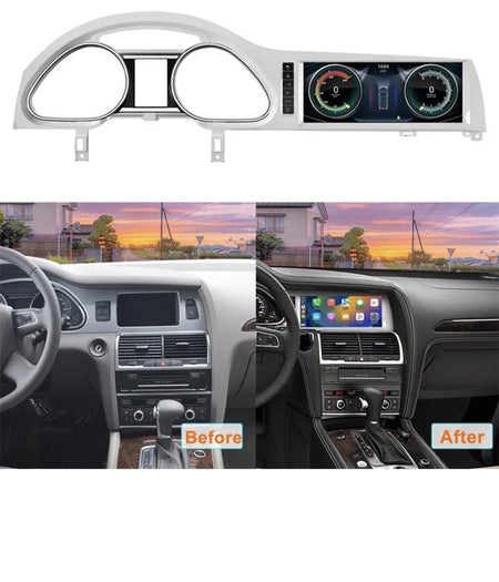 64G For Audi Q7 2010-2015 Car Stereo Radio 10.25" Android 12 Carplay GPS WiFi BT