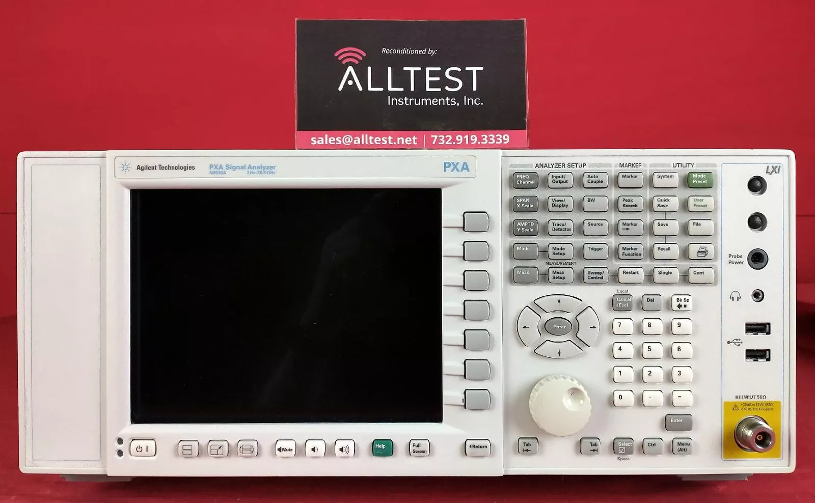 Agilent / Keysight N9030A MY49430320 PXA Signal Analyzer 3 Hz to 26.5 GHz OPTION