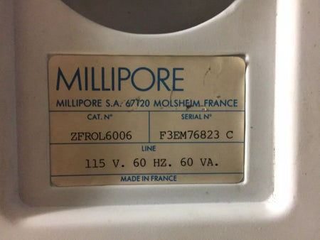 MilliPore ZFROL6006 Milli-Q Plus OF Water Purification System