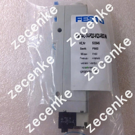 Festo VN-14-L-T4-PQ3-VQ3-RO2-M 532645 Vacuum Generator New