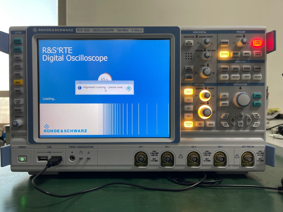 Rohde & Schwarz RTE 1034 OSCILLOSCOPE , 4CH , 350MHz Bandwidth , 5 GSa/s - XG eqpt