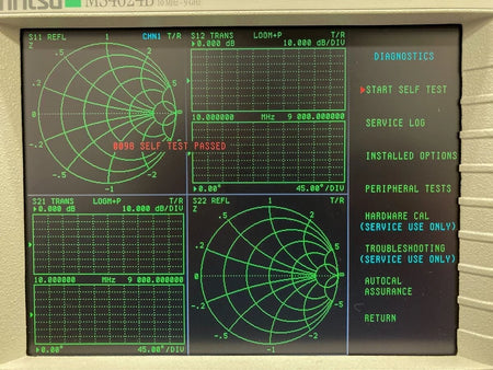 Anritsu MS4624B 10MHz-9GHz Vector Network Analyzer