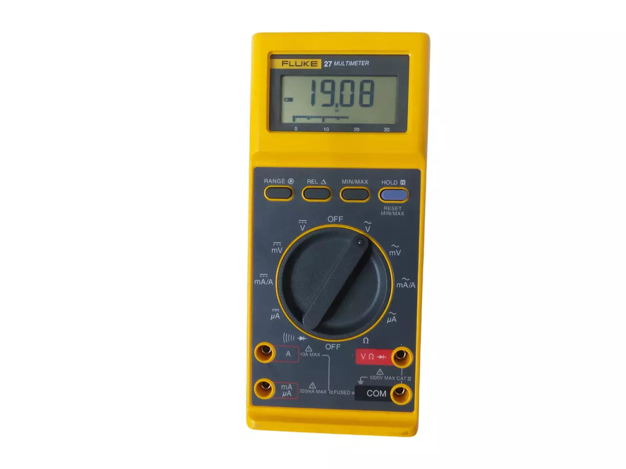 Fluke 27 Multimeter with Hard Case and 80K-6 Probe