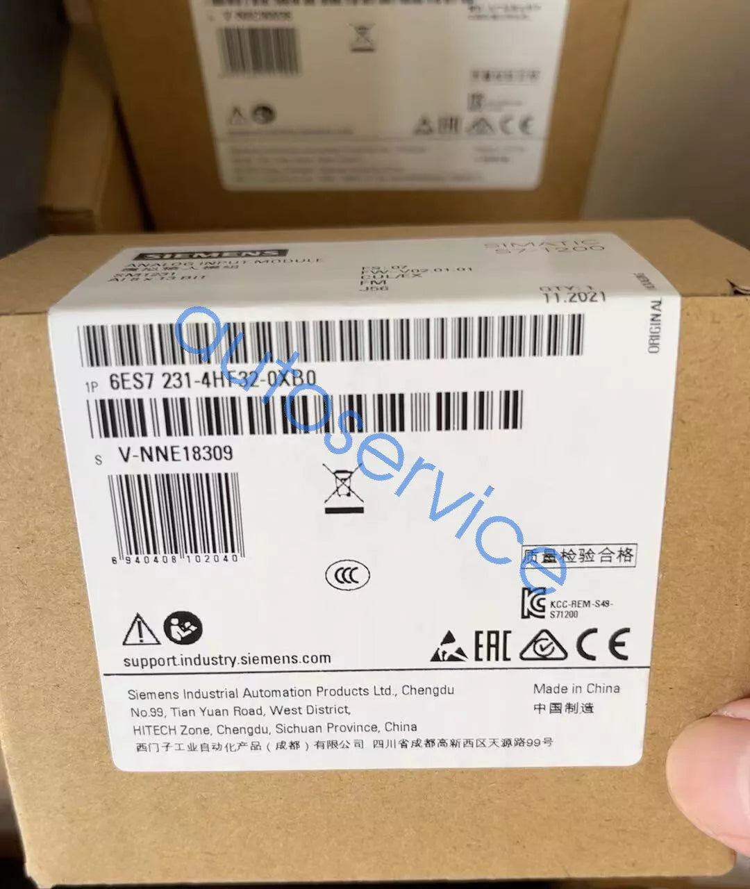 New Siemens 6ES7 231-4HF32-0XB0 6ES7231-4HF32-0XB0 - XG eqpt