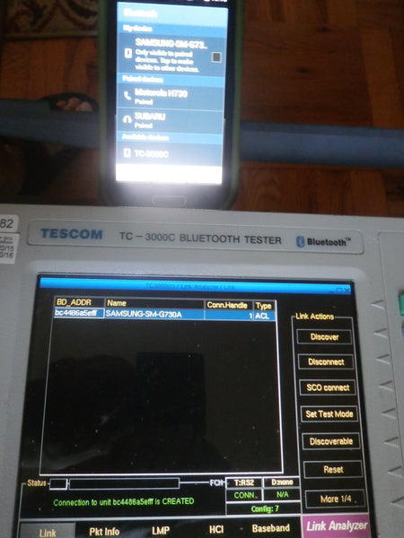 Tescom TC-3000C Bluetooth Analyzer Generator