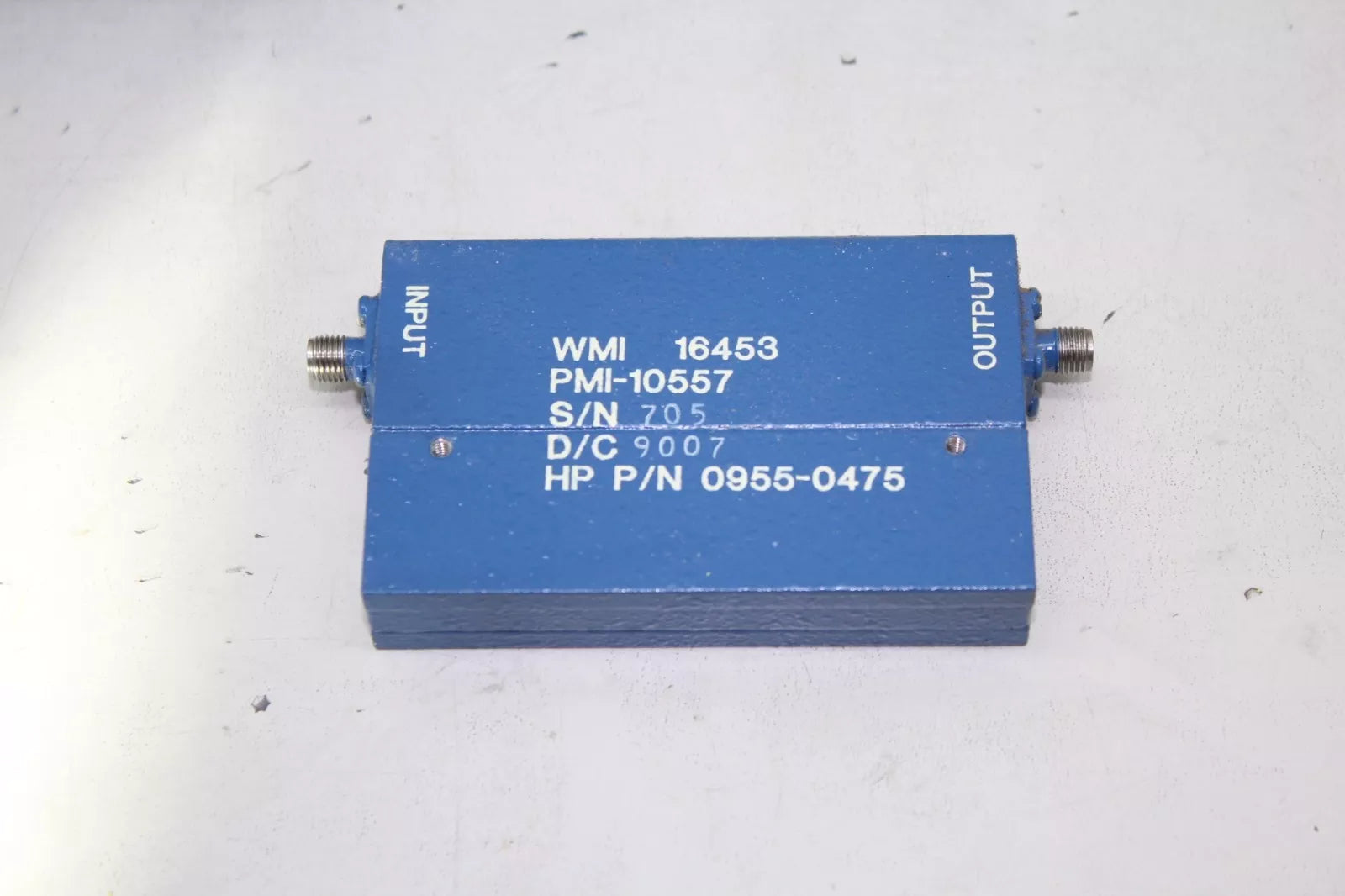 HP Agilent 0955-0475 U-Wave Isolator, 7 GHz