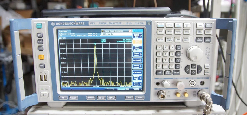 Rohde & Schwarz FSV3 9 kHz to 3.6 GHz Spectrum Analyzer OPT B3 B4 B5 B9 B21 B29