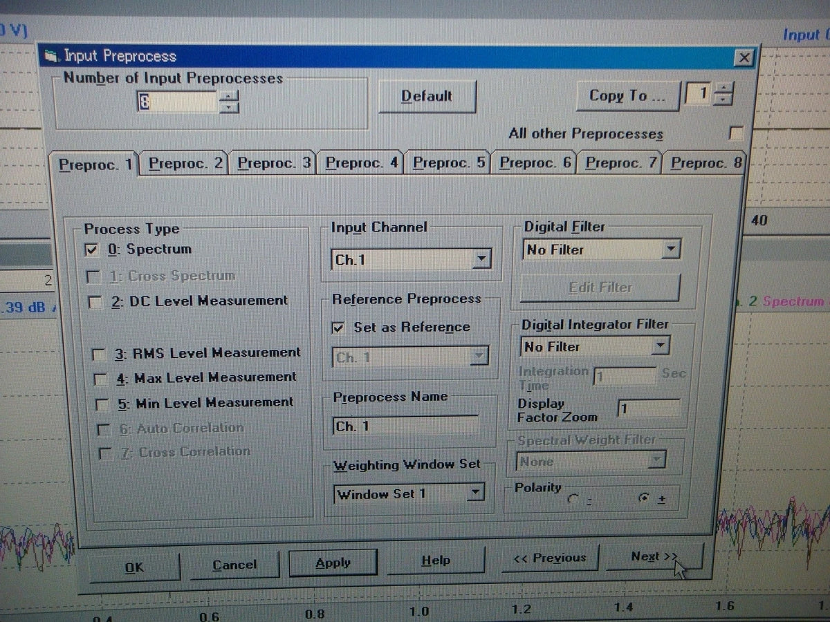 OR25PCP8 8-Channel 20KHz FFT Analyzer with Dual Generators