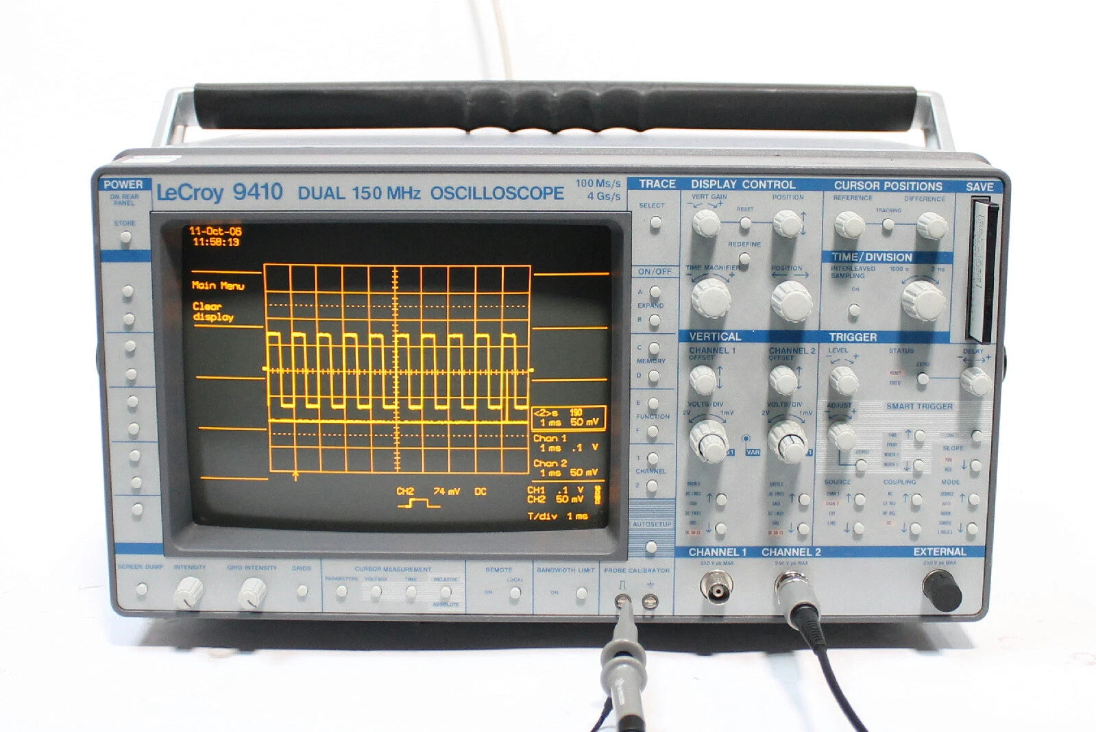 LeCroy 9410 Dual Dhannel 150MHz 100Ms/s 4Gs/s Oscilloscope