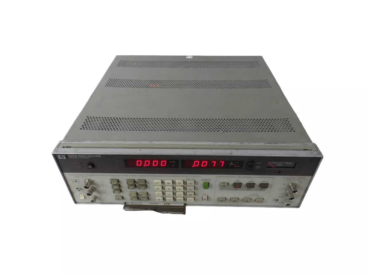 HP 8903B Audio Analyzer with Advanced Testing Capabilities