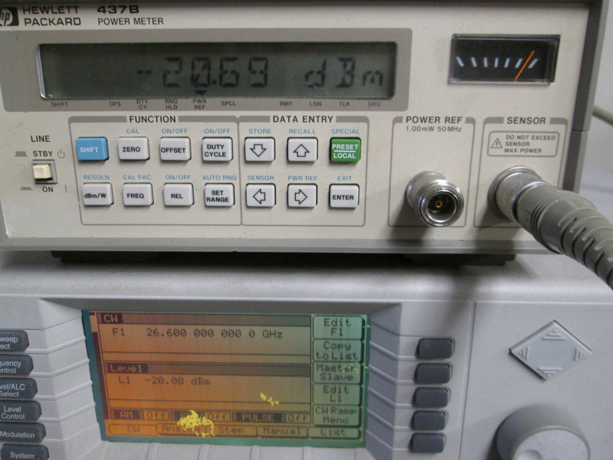 RF Power Meter 26.5 GHz Sensor by HP