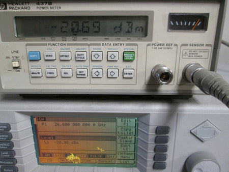 RF Power Meter 26.5 GHz Sensor by HP