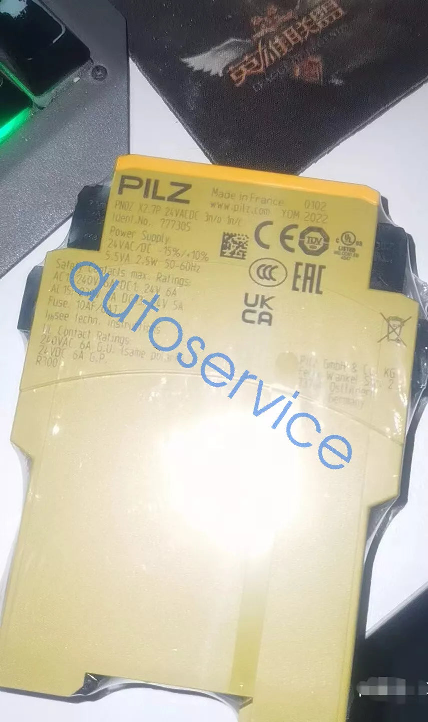 1PC NEW PILZ 777305 PNOZ X2.7P Safety relay 24VACDC 3n/o 1n/c