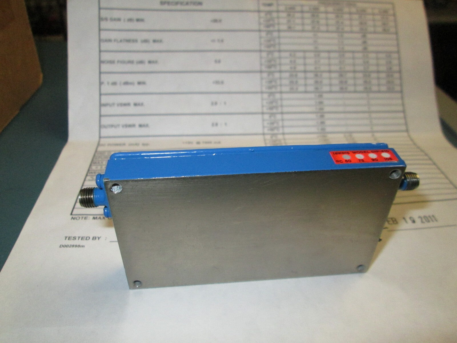 RF Power Amplifier 2 to 8 GHz