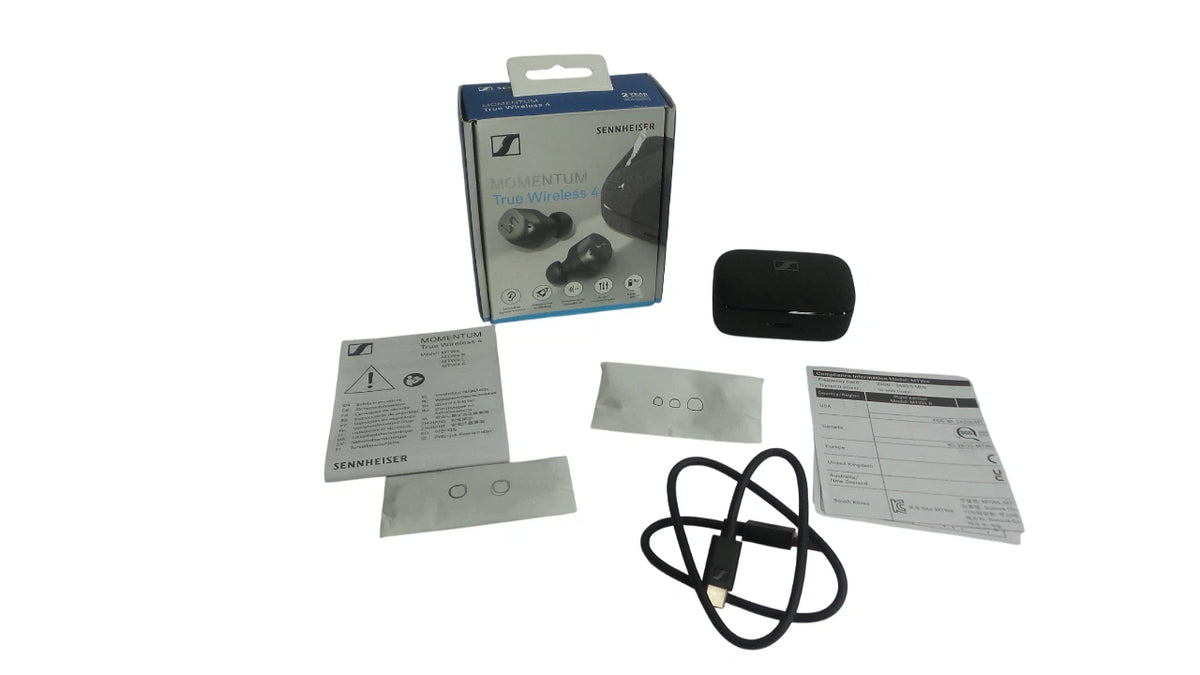 Sennheiser Momentum True Wireless 4 MTW4 Earbuds Blk Graphite Free shipping
