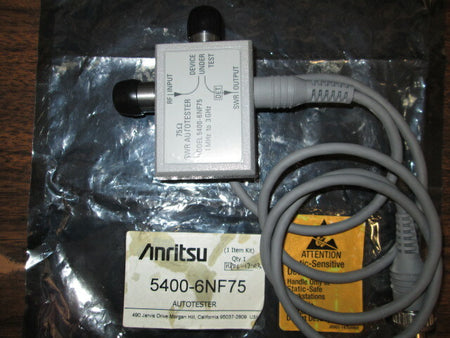 Anritsu AutoTester 3GHz 75 Ohm for Wiltron 54000 Scalar Analyzers