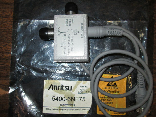 Anritsu AutoTester 3GHz 75 Ohm for Wiltron 54000 Scalar Analyzers