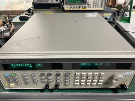 HP Agilent 83752A 10MHz-20GHz Synthesized Sweep Signal Generator ,w/Opt 1E5_2318