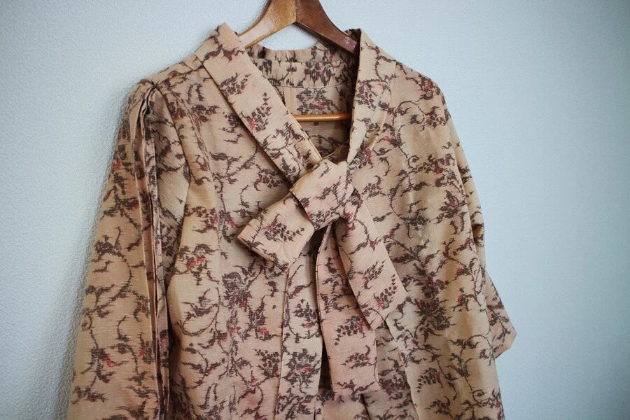 Japanese Kimono remake Beige Jacket