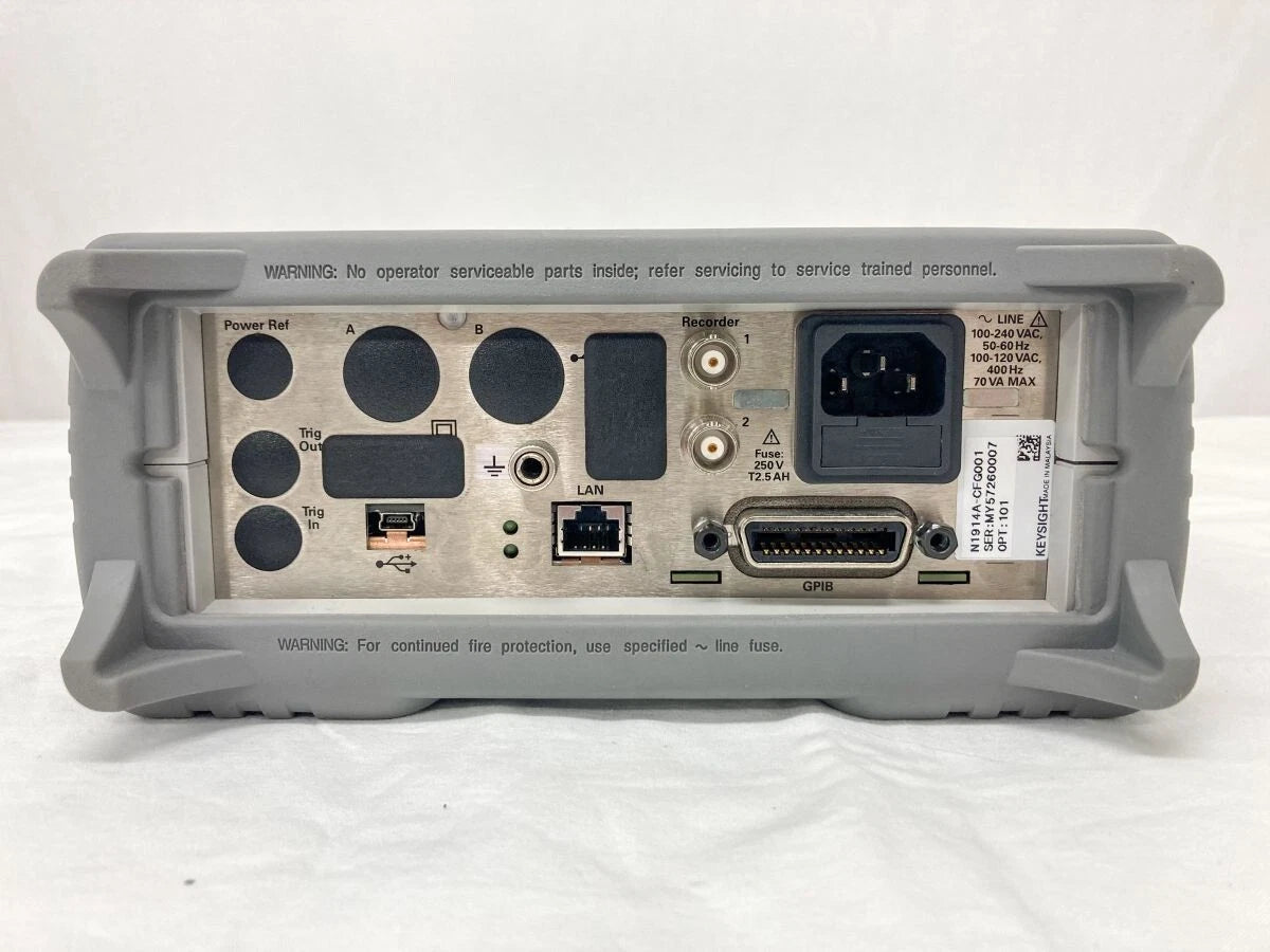 Keysight Agilent N1914A/005/101 EPM Series Dual-Channel Power Meter