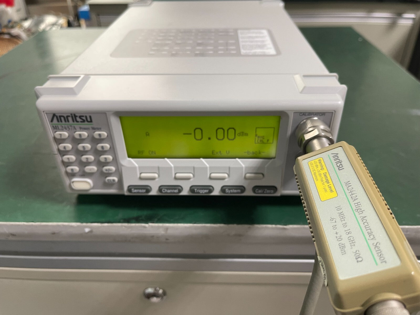 Anritsu MA2442A High Accuracy Power Sensor , 10 MHz 18 GHz , -67 +20 dBm - XG eqpt