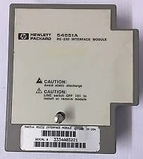 HP Agilent Keysight 54658A RS232 Measurement/Storage Module