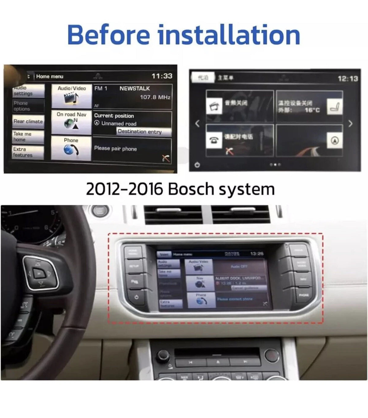 Für Range Rover Evoque L551 L538 2011-2019 10.25" Android Autoradio GPS CarPlay
