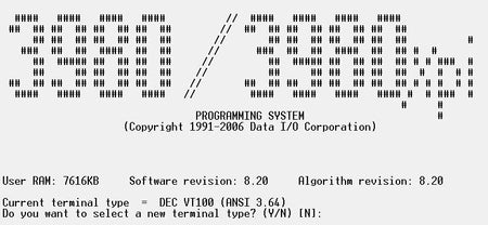 Data I/O 3980XPI Universal Device Programmer 8MB RAM, Version 8.20 DIP SOIC PPI