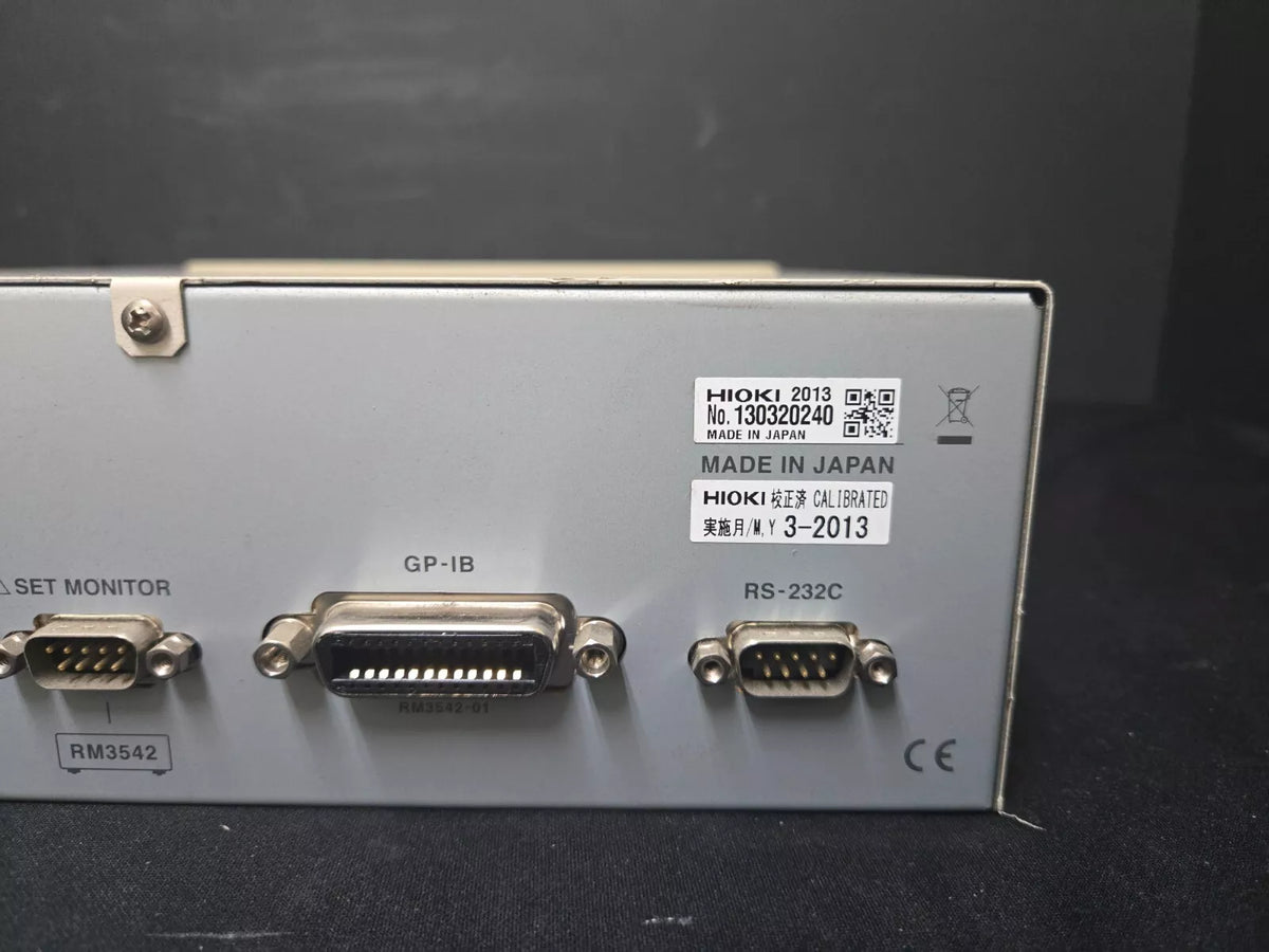 HIOKI RM3542 Resistance HiTester (0240)