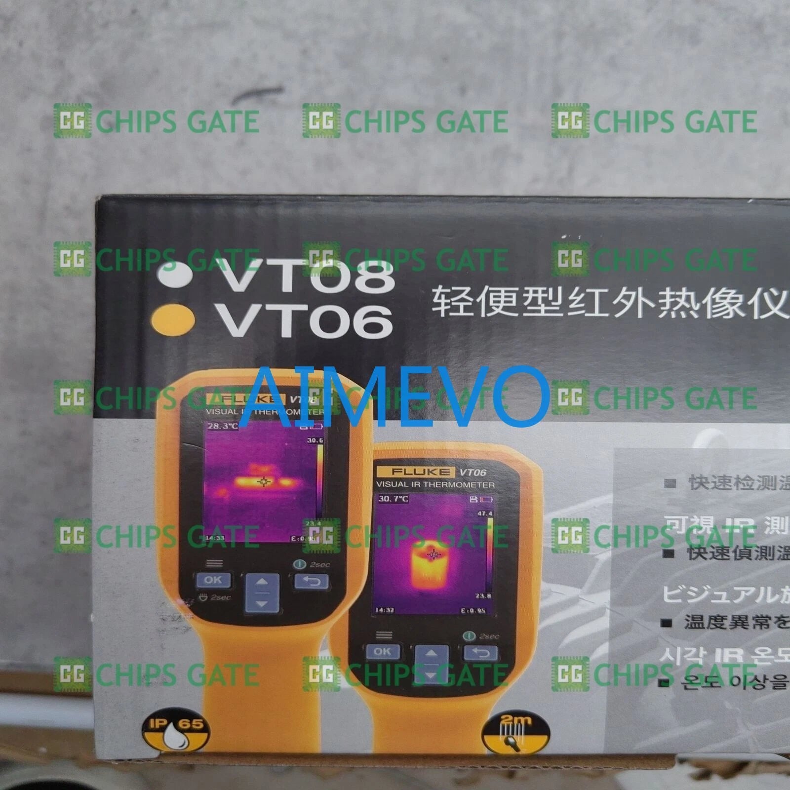 FLUKE VT06 1pcs Non-Contact Voltage Tester with Dual Sensing Range