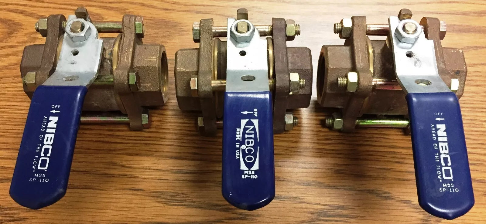 Nibco Material # NL9950A T-595-Y 1 3PC THRD Ball Full Port BRZ Ball Valve