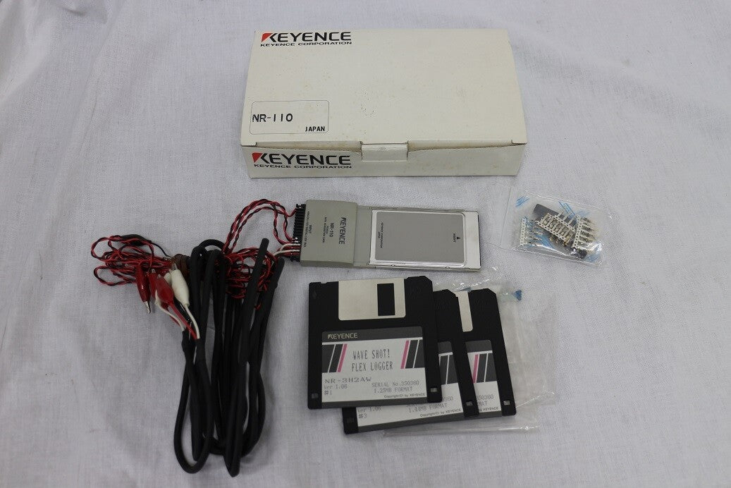 Keyence NR-110 PCMCIA Data Acquisition Card