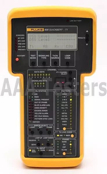 Fluke Networks 635 QuickBERT-T1 Handheld T1 Tester 635A