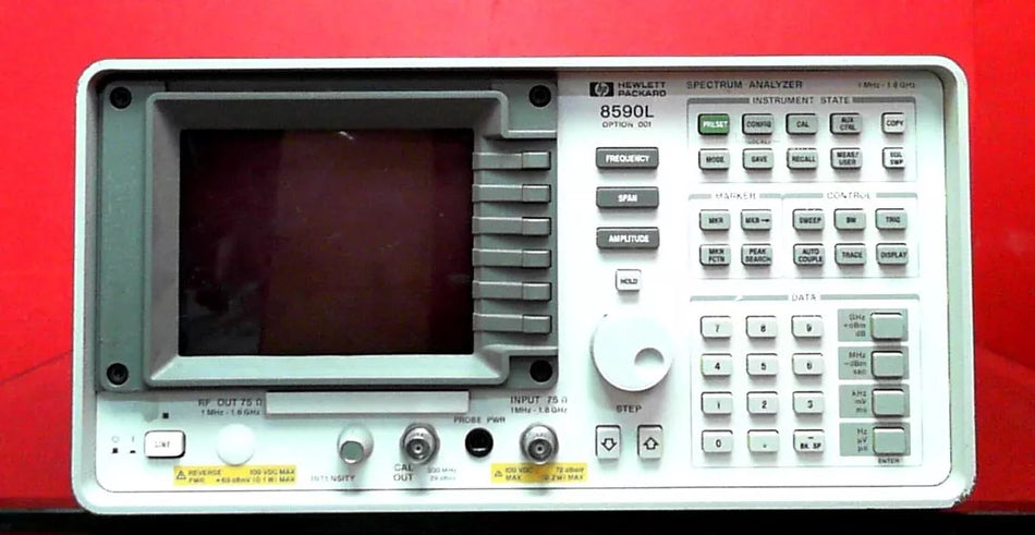 HP - Agilent - Keysight 8590L-001-041 Spectrum Analyzer s/n 3710A01926