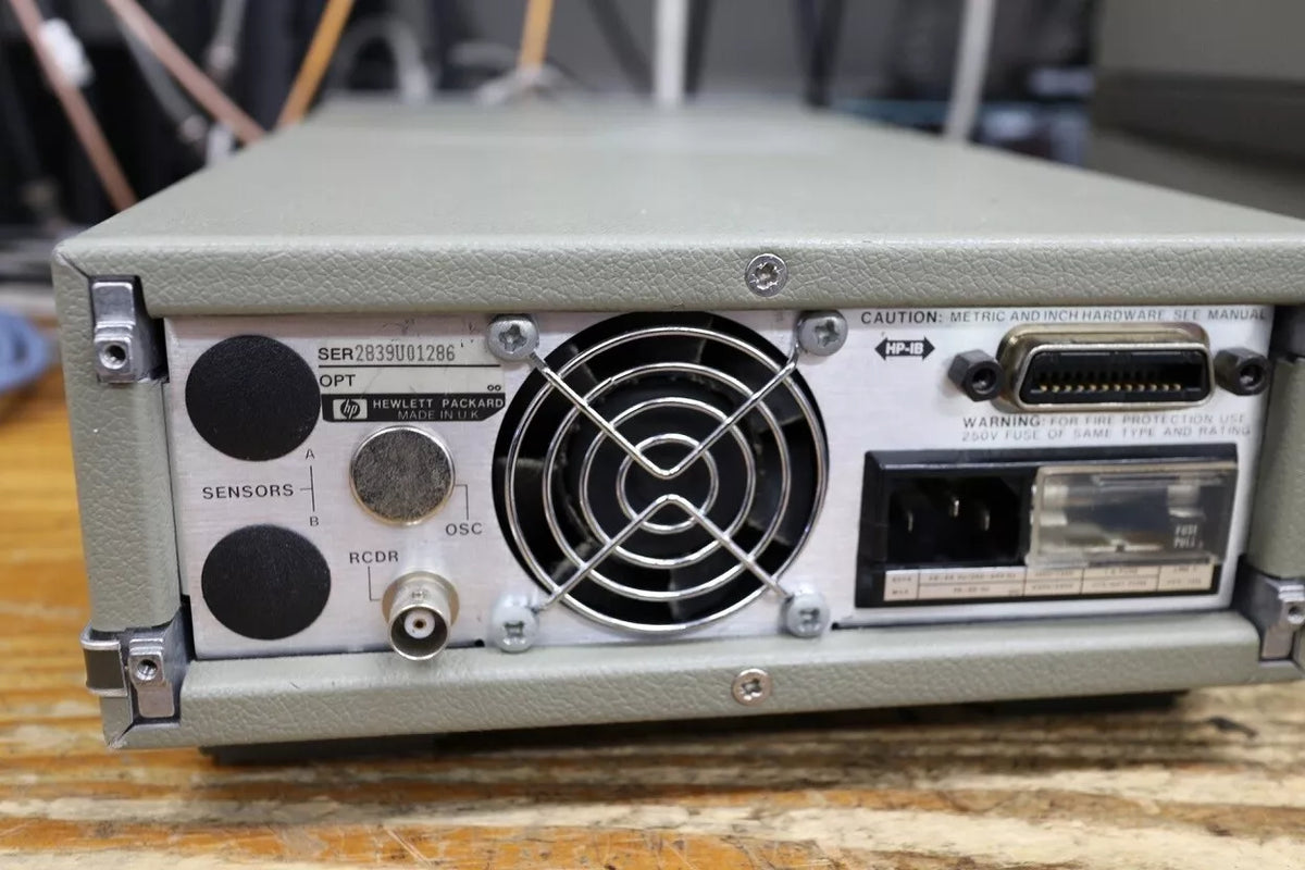 HP 438A 2ch Power Meter