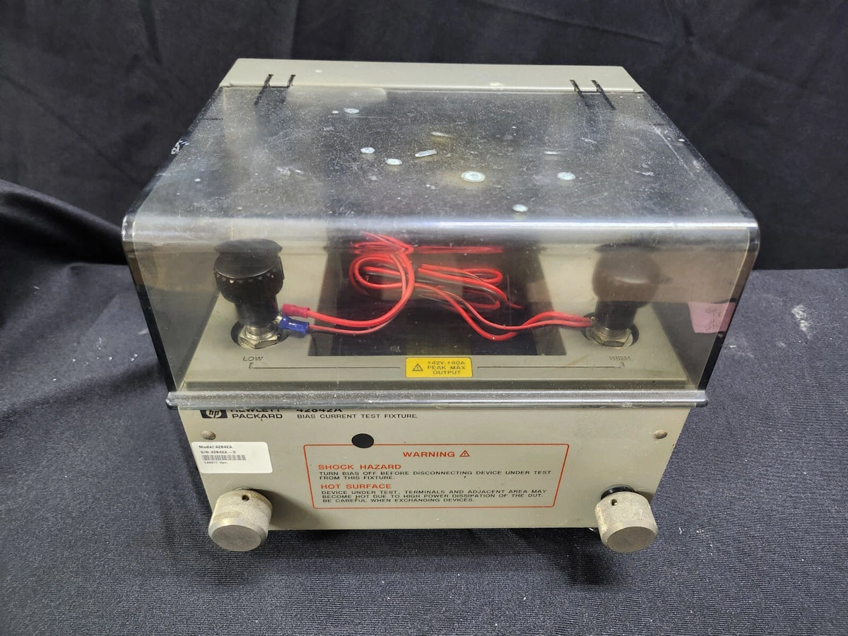 HP 42842A Bias Current Test Fixture AS-IS Selling (3)