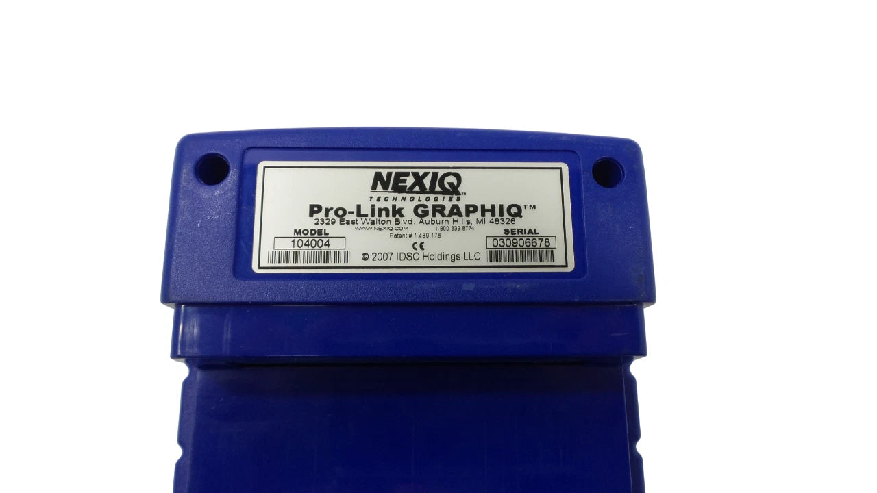 NEXIQ 104004 Pro-Link Graphiq Scan Tool - Free Shipping
