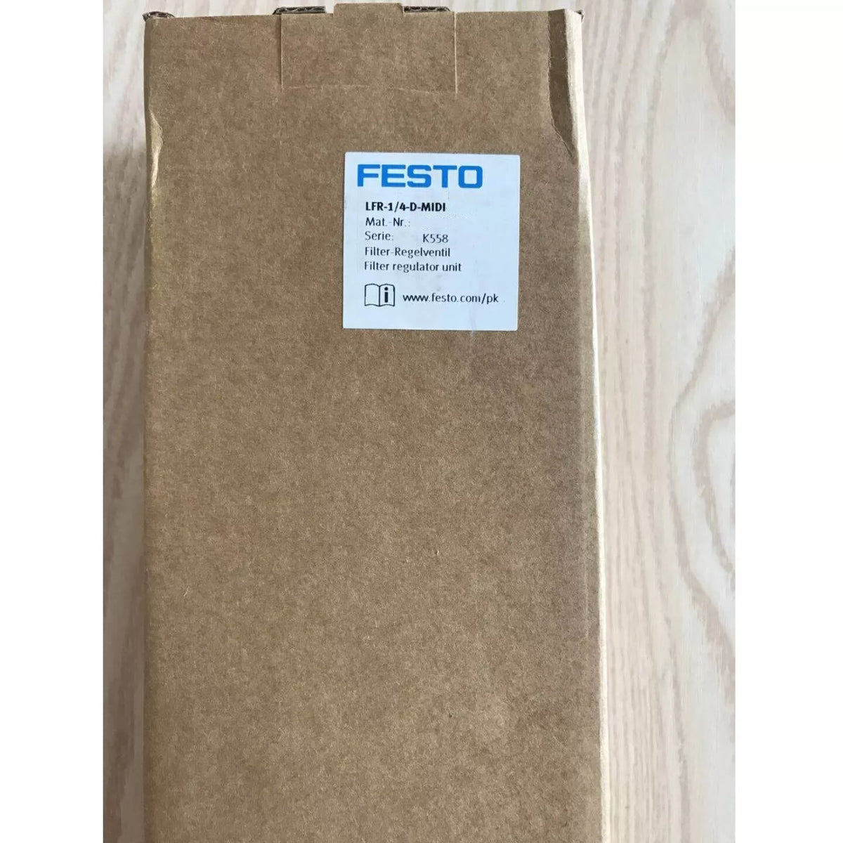 Festo LFR-1/4-D-MIDI 186481 Filter Regulator 1PC New Expedited Shipping
