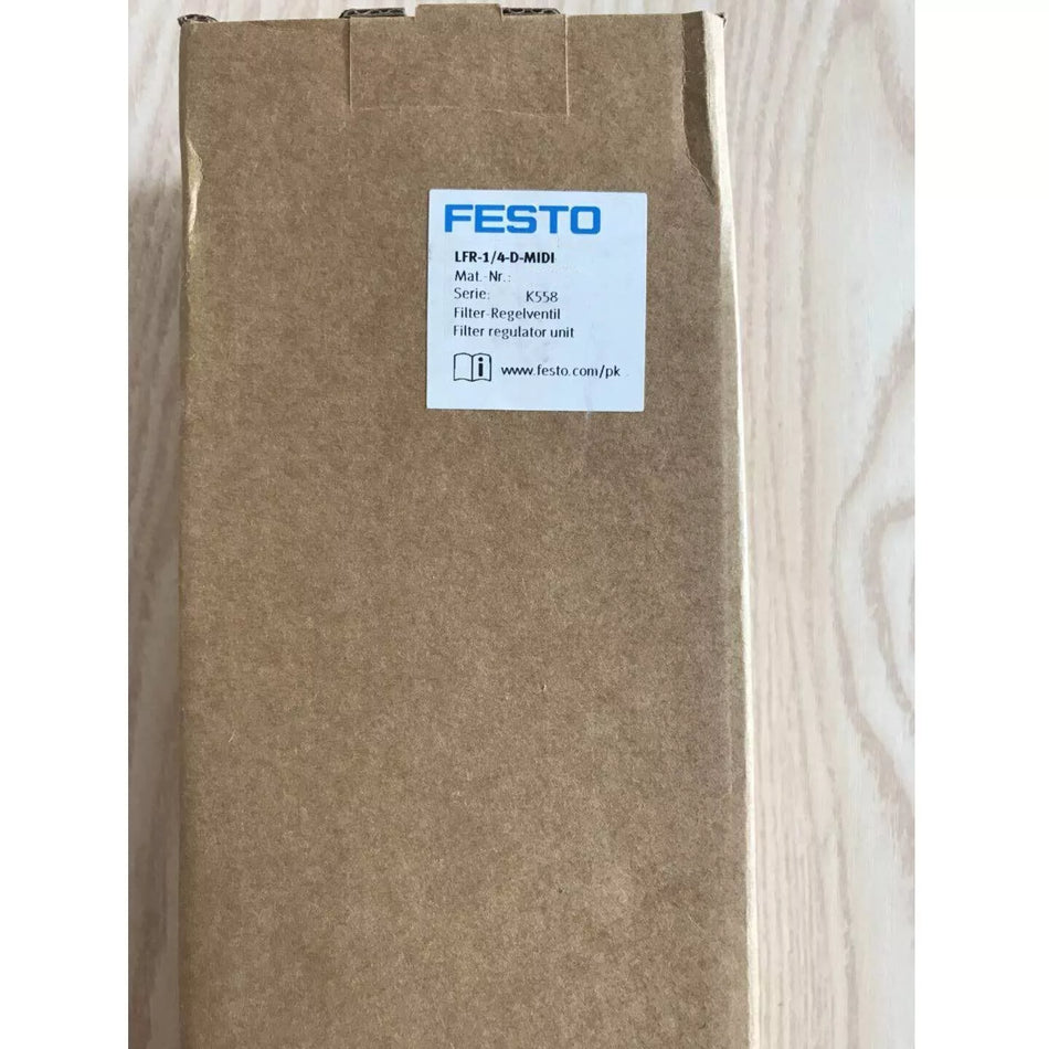 Festo LFR-1/4-D-MIDI 186481 Filter Regulator 1PC New Expedited Shipping