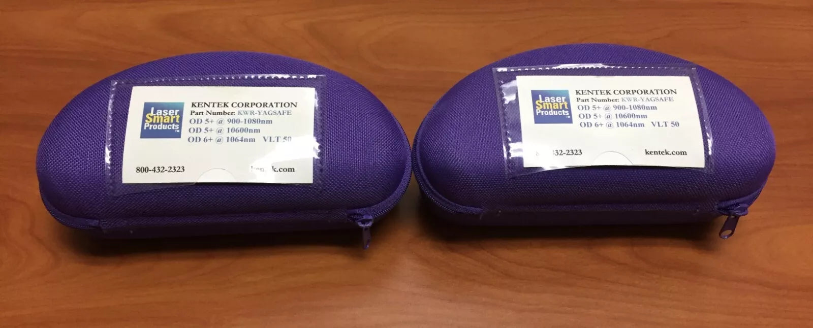 Kentek KWR-YAGSAFE Laser Safety Glass - Protective Eyewear for YAG Laser Systems