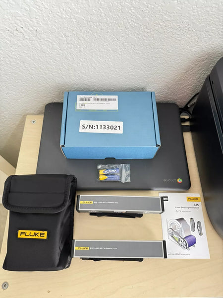 Fluke 835 Laser Belt Alignment Tool with Case - Factory Sealed