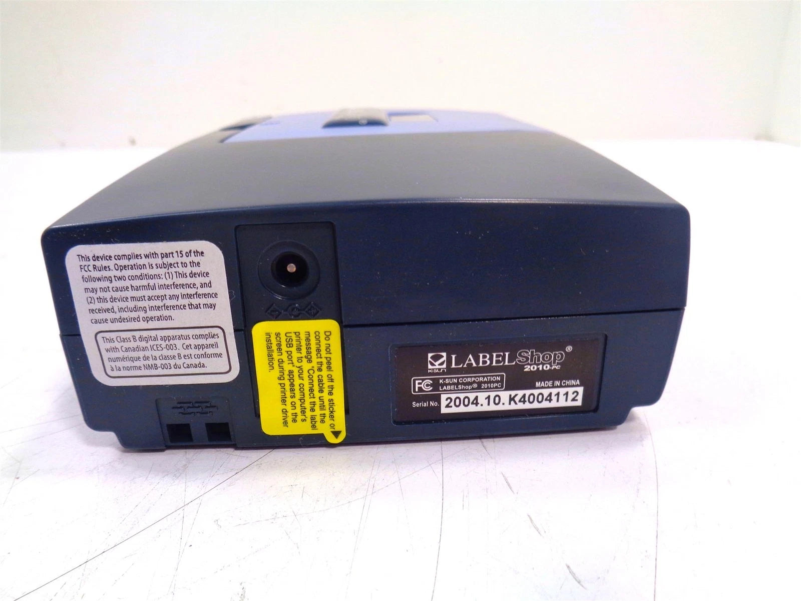 Lot of 2 K-Sun LABEL SHOP 2010-PC Label Maker NIB Maxilabel w/ V2 Software