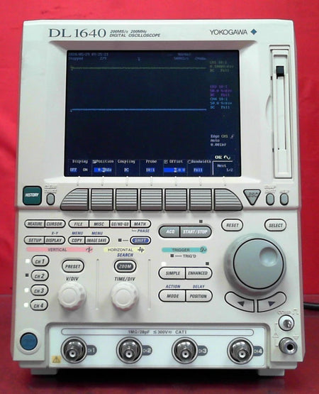 Yokogawa DL1640 AT429167739 Digital Oscilloscope, 4 Channel, 200MHz Bandwidth
