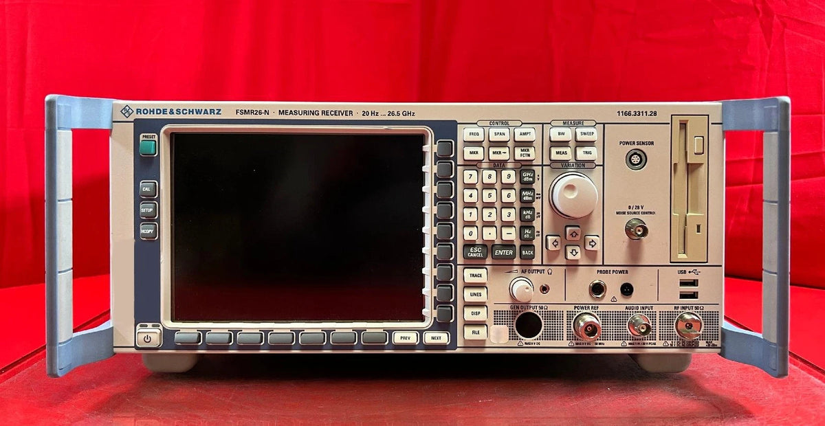 Rohde and Schwarz FSMR26 Measuring Receiver, 20 Hz to 26.5 GHz