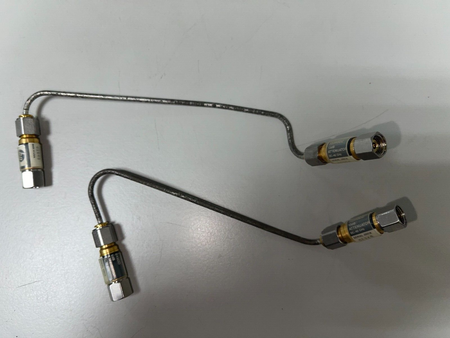 HP Agilent 33340DZ 40GHz 13db precision attenuator , w/semi-rigid 2.4mm cables