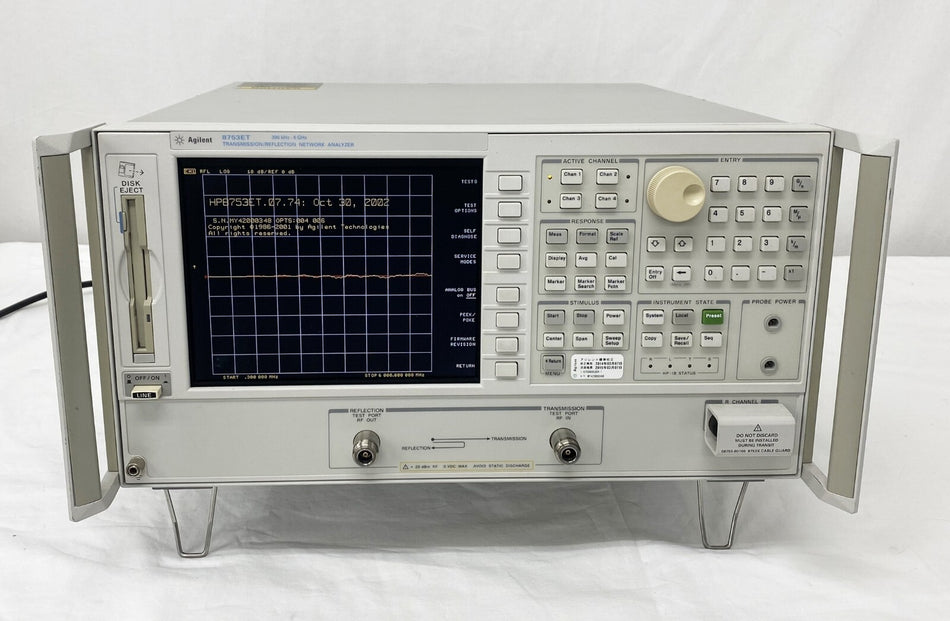 Agilent 8753ET 300KHz-6GHz Network Analyzer