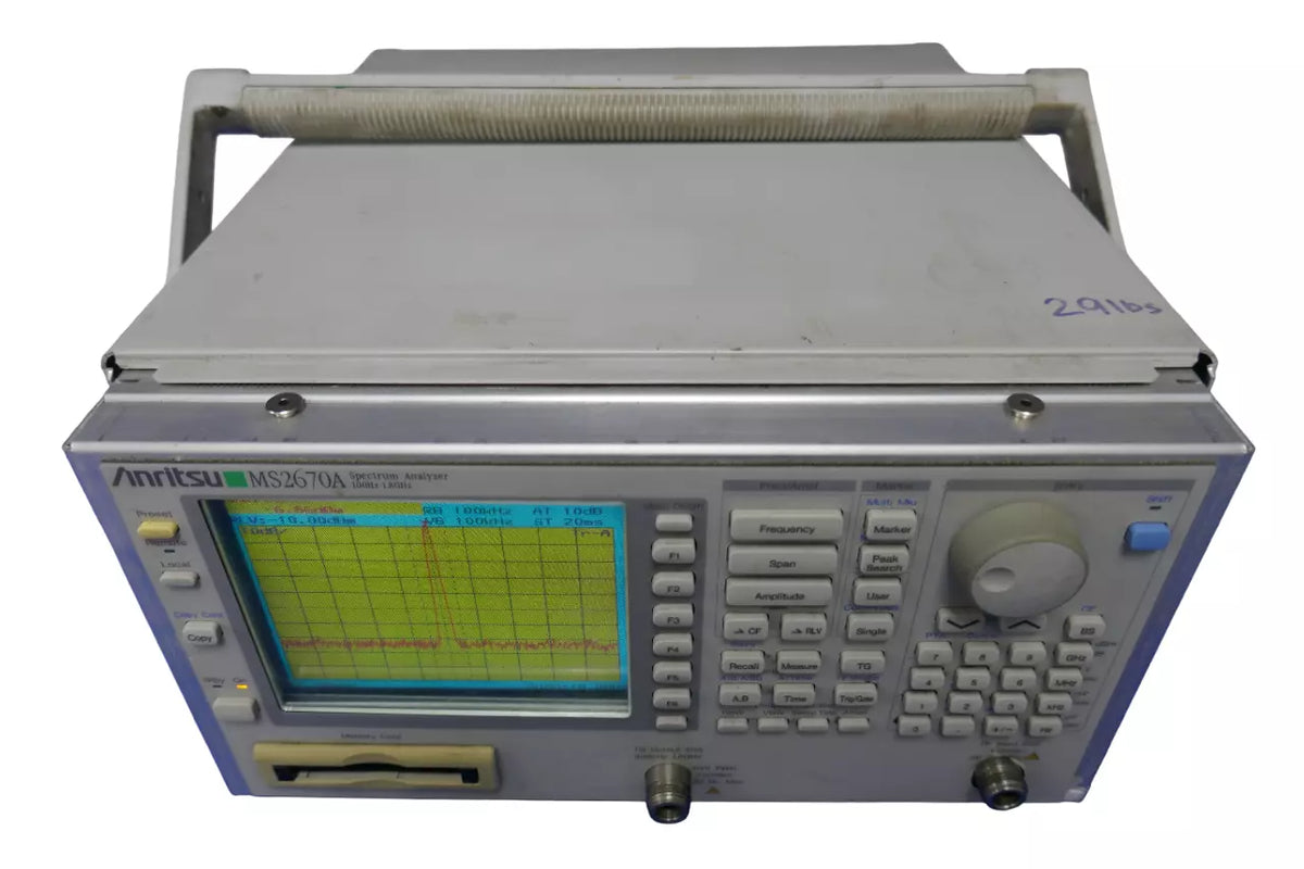 Anritsu MS2670A Spectrum Analyzer 100Hz-1.8GHz
