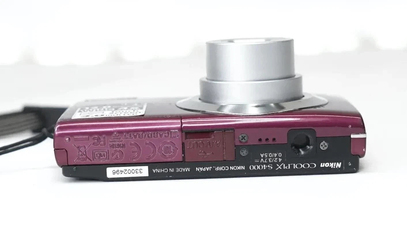 Nikon COOLPIX S4000 12.0MP Digital Camera - Free Shipping