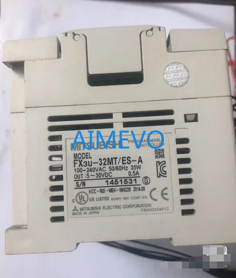 Mitsubishi FX3U-32MT-ES-A Programmable Logic Controller USED